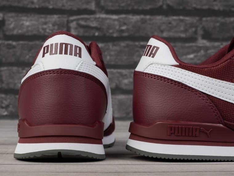 Buty sportowe męskie, czerwone, Puma St. Runner