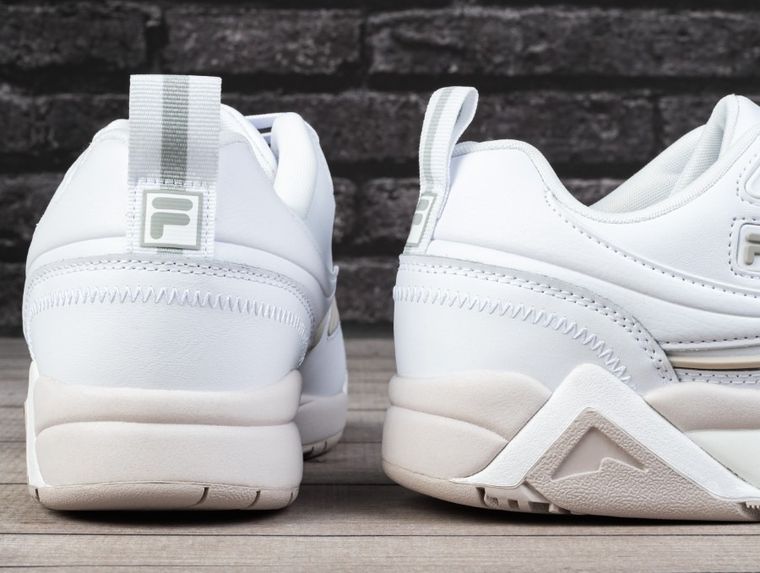 Buty sportowe męskie, do tenisa, białe, Fila Casim