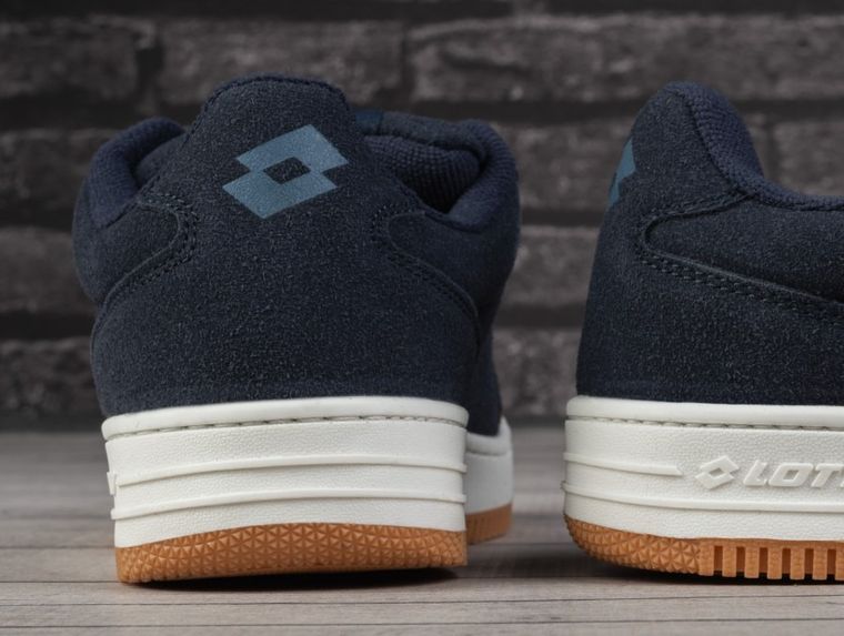 Buty sportowe męskie, granatowe, Lotto Yarin