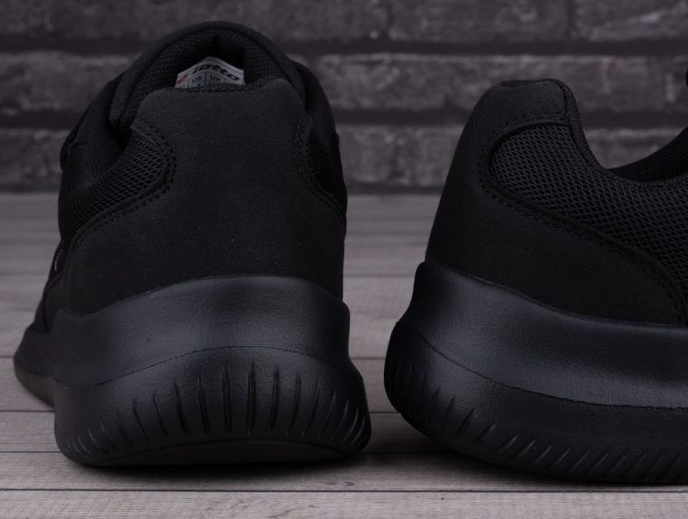 Buty sportowe, unisex, czarne, Lotto Connect VL OC