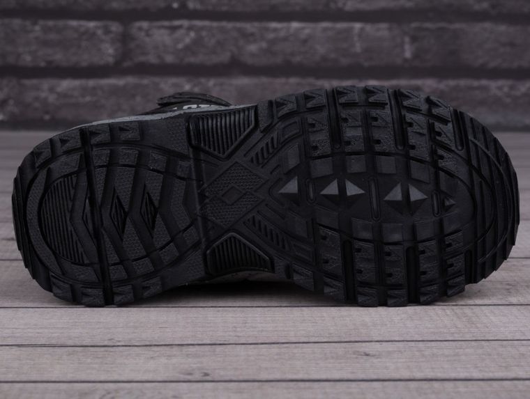 Buty zimowe chłopięce, czarne, Lotto