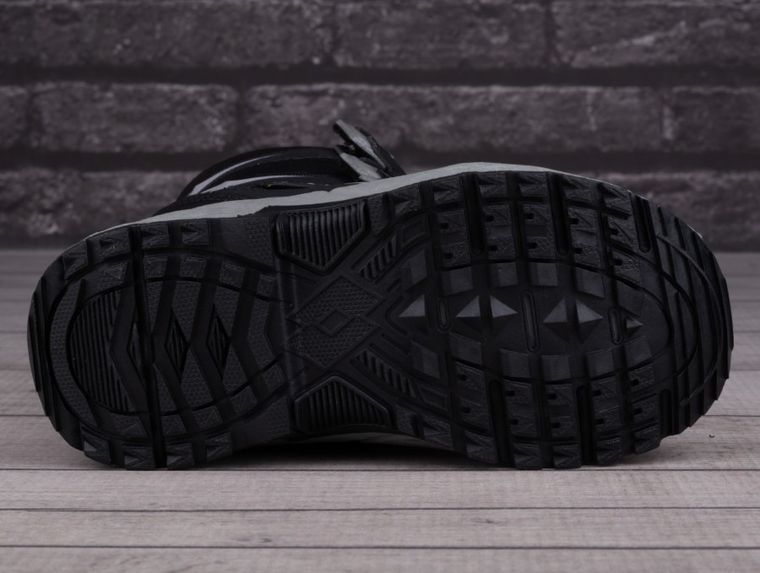 Buty zimowe dziecięce, ocieplane, czarne, Lotto Pincecreek Tex