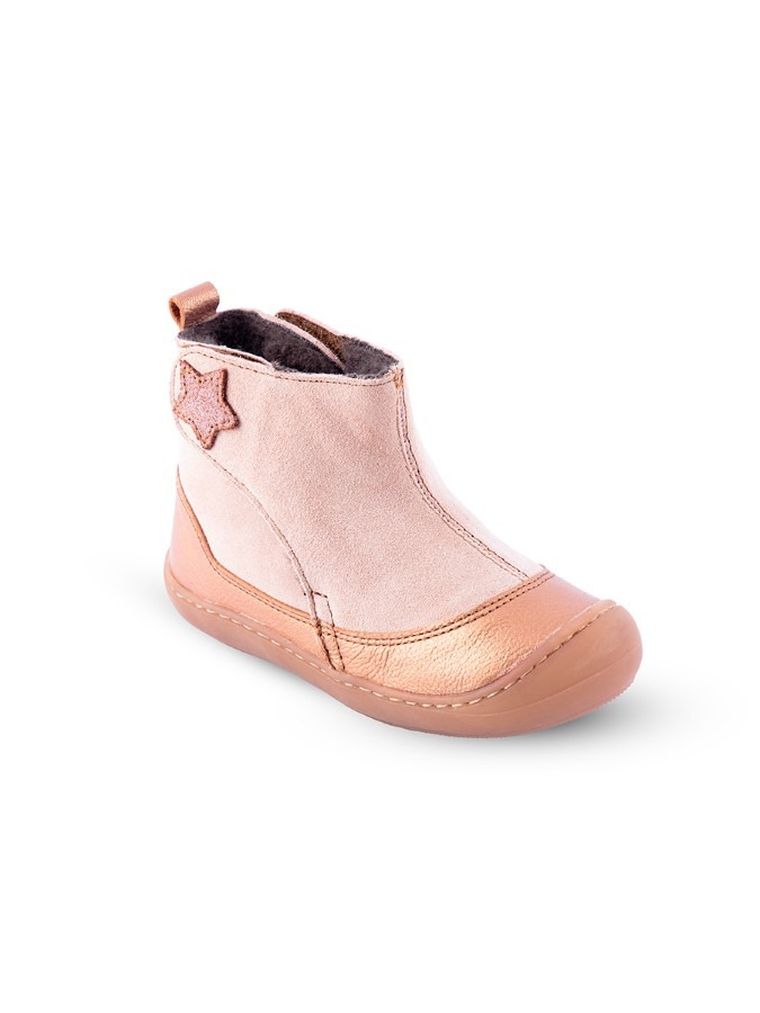 Buty zimowe dziewczęce, różowe, ocieplane, Weestep