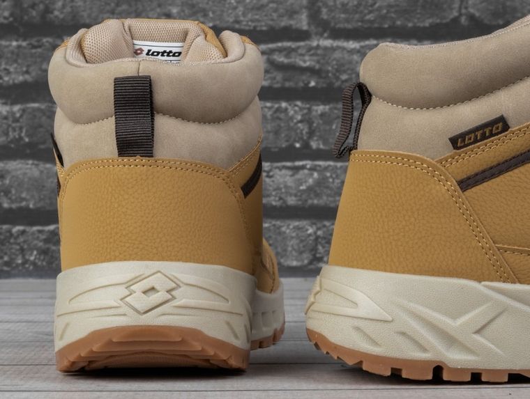 Buty zimowe, unisex, beżowe, Lotto