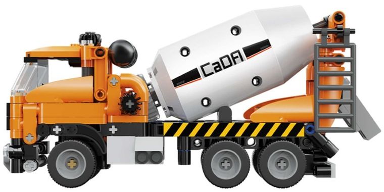 Cada, betoniarka, klocki konstrukcyjne, 368 elementów