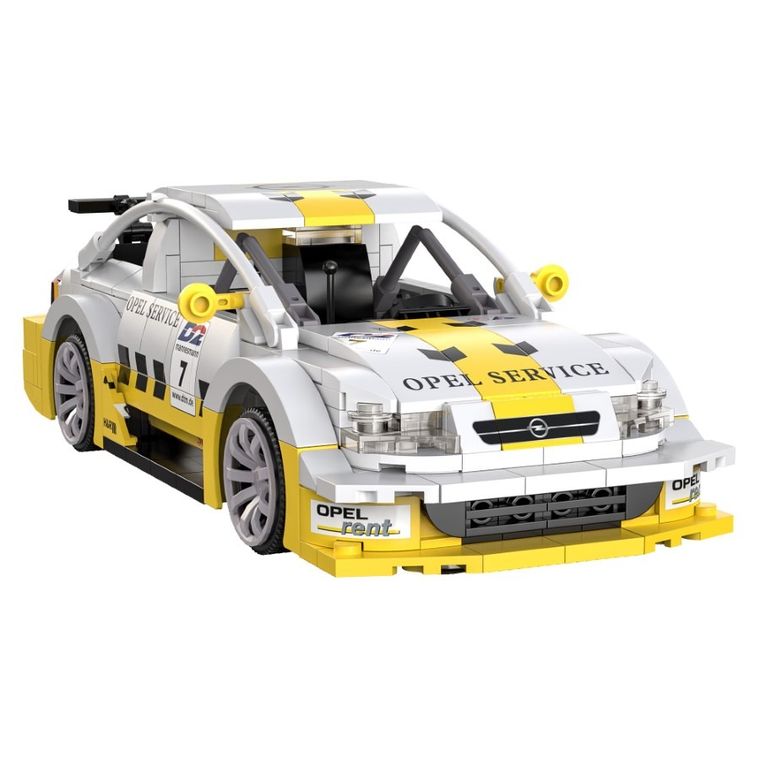 Cada, Opel Astra V8 Coupe, Dual Mode, pojazd zdalnie sterowany, biały, 1:20, 330 elementów
