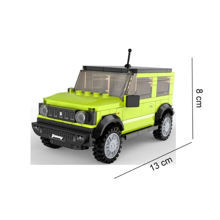 Cada, Suzuki Jimny, klocki konstrukcyjne, pojazd, 1:24, 192 elementy