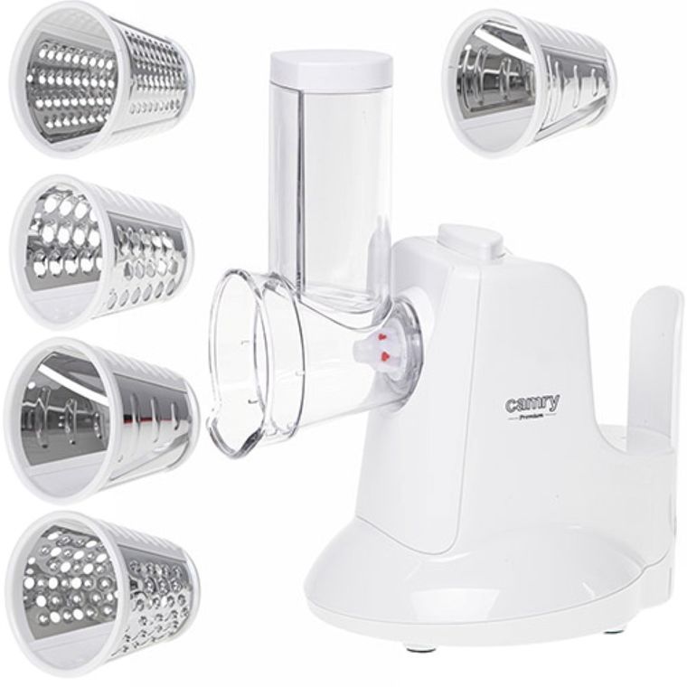 Camry, szatkownica do warzyw z 5 nasadkami