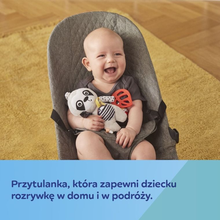 Canpol babies, BabiesBoo, interaktywna sensoryczna zabawka Leniwiec