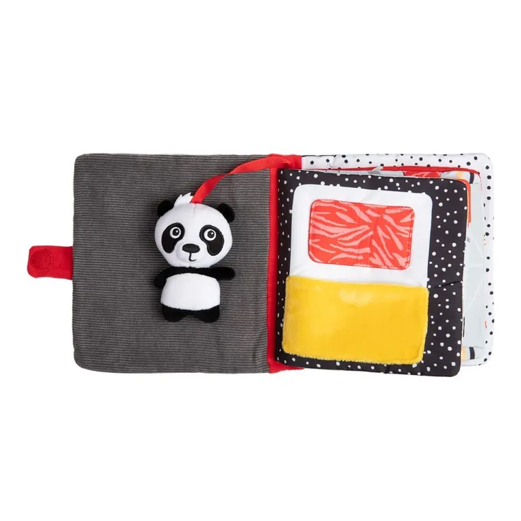 Canpol babies, BabiesBoo, sensoryczna książeczka manipulacyjna Panda