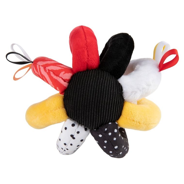 Canpol babies, BabiesBoo, sensoryczna piłka z grzechotką i piszczkiem