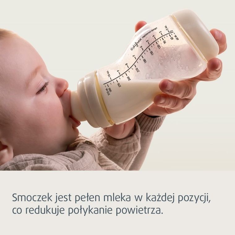 Canpol babies, Difrax, smoczek silikonowy do butelki S-Shape, L, średni, 6m+, 2 szt.
