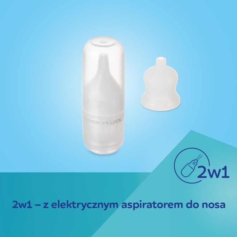 Canpol babies, ExpressCare, podwójny laktator elektryczny z aspiratorem do nosa