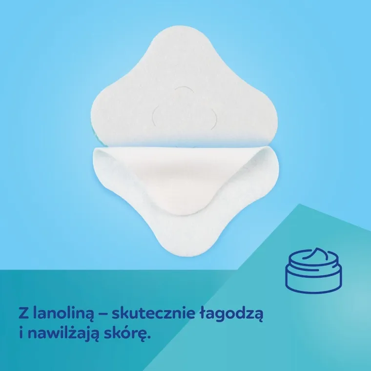 Canpol babies, hydrożelowe wkładki na pierś z lanoliną, 8 szt.