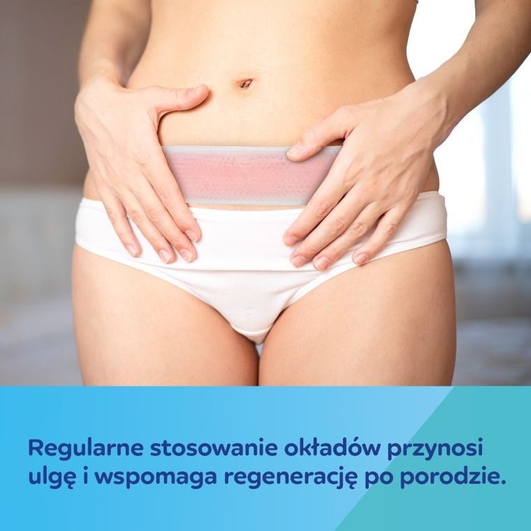 Canpol babies, okład żelowy po porodzie, kompres, 2 szt.