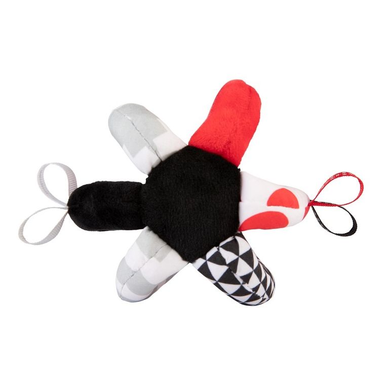 Canpol babies, Sensory Toys, pluszowa piłka kontrastowa