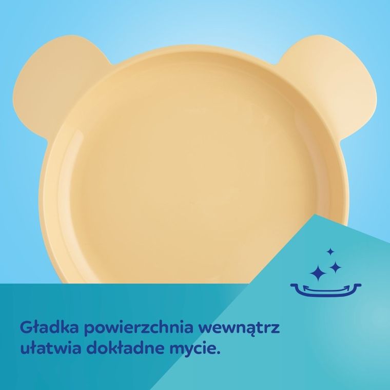 Canpol babies, talerz z uszami, 2 szt.