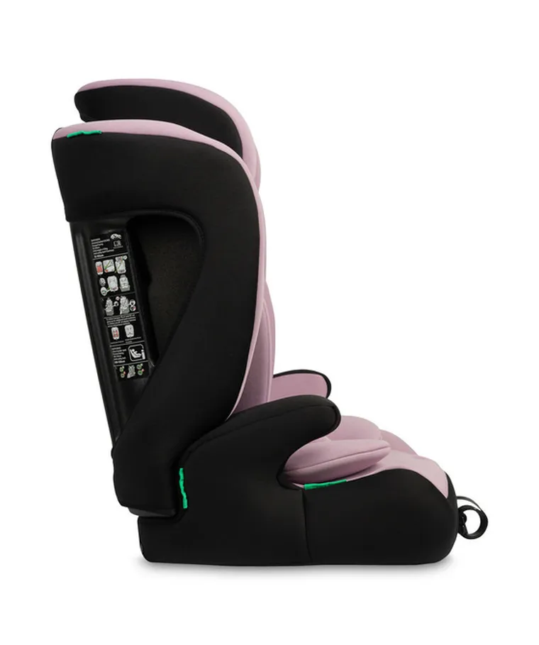 Caretero, Cosy i-Size, fotelik samochodowy, pink, 76-150 cm