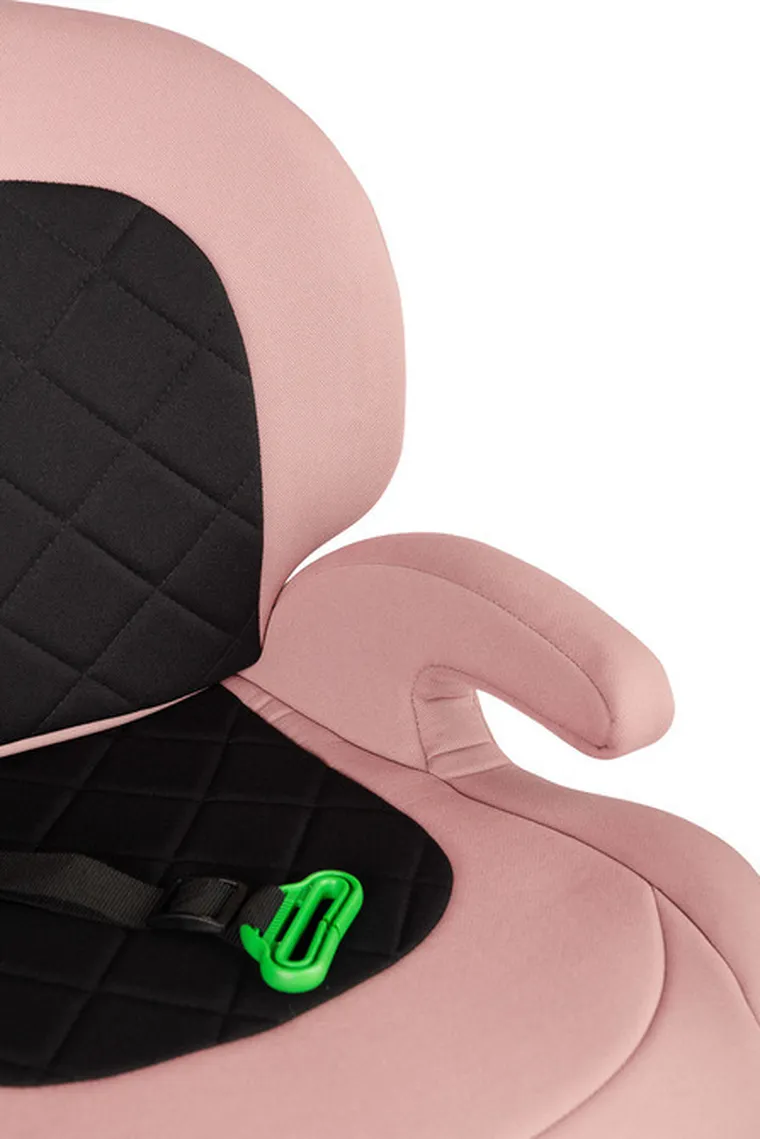 Caretero, Irbis, fotelik samochodowy, podstawka, i-Size, pink, 125-150 cm