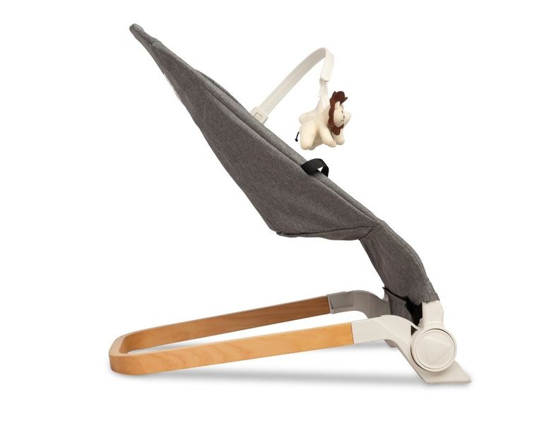 Caretero, Pine, leżaczek, Grey