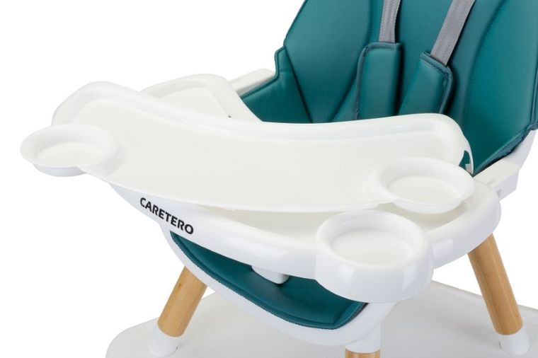Caretero, Tuva, krzesełko do karmienia, ciemnozielone