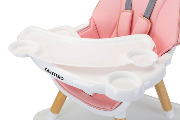 Caretero, Tuva, krzesełko do karmienia, Pink