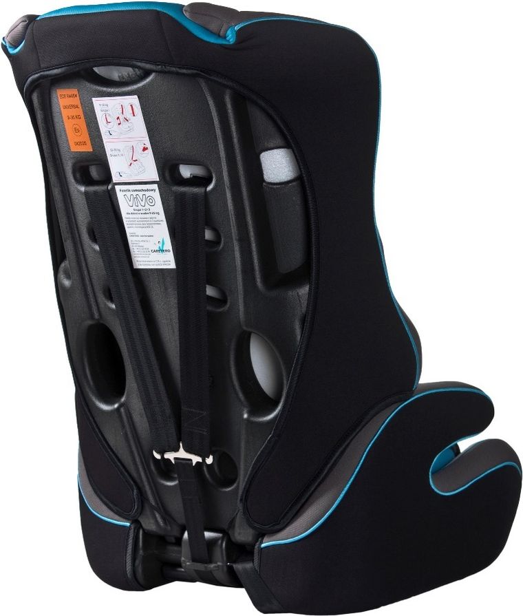 Caretero, Vivo, fotelik samochodowy, 9-36 kg, Black
