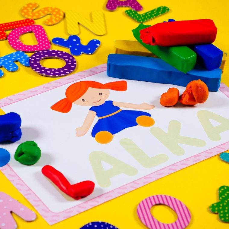 Carotina, Zabawy manualne z Carotiną, słówka