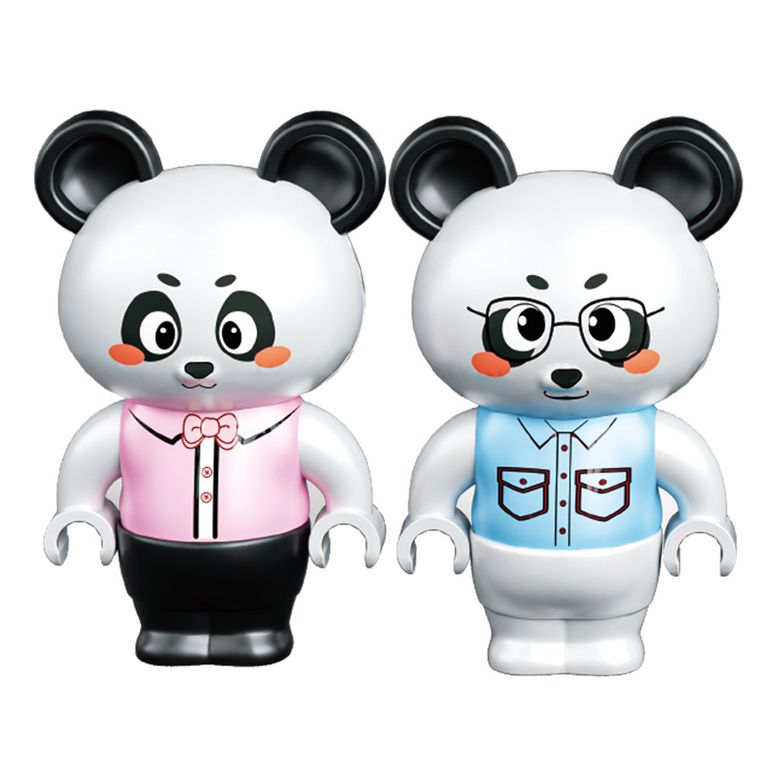 Carousel, klocki konstrukcyjne z pozytywką, karuzela z konikami, 591 elementów