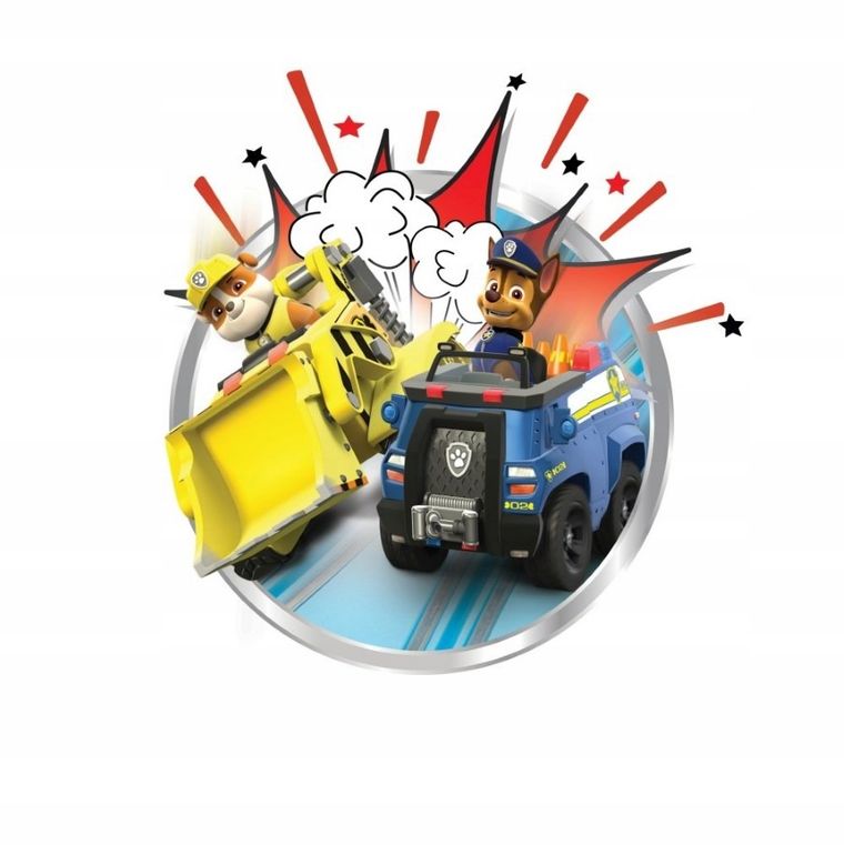 Carrera First, Psi Patrol, On the Double, tor wyścigowy z pojazdami, 2,9m