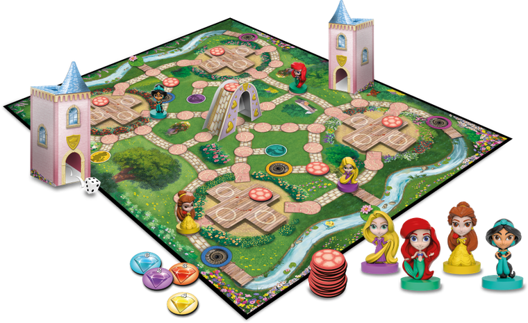Cartamundi, Race'n'Chase, Księżniczki Disneya, gra planszowa