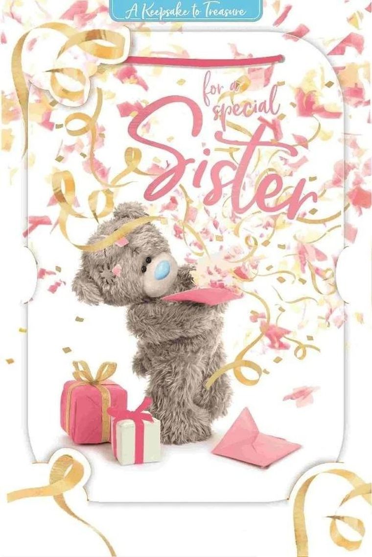 Carte Blanche, karnet holograficzny 3D, for a special sister