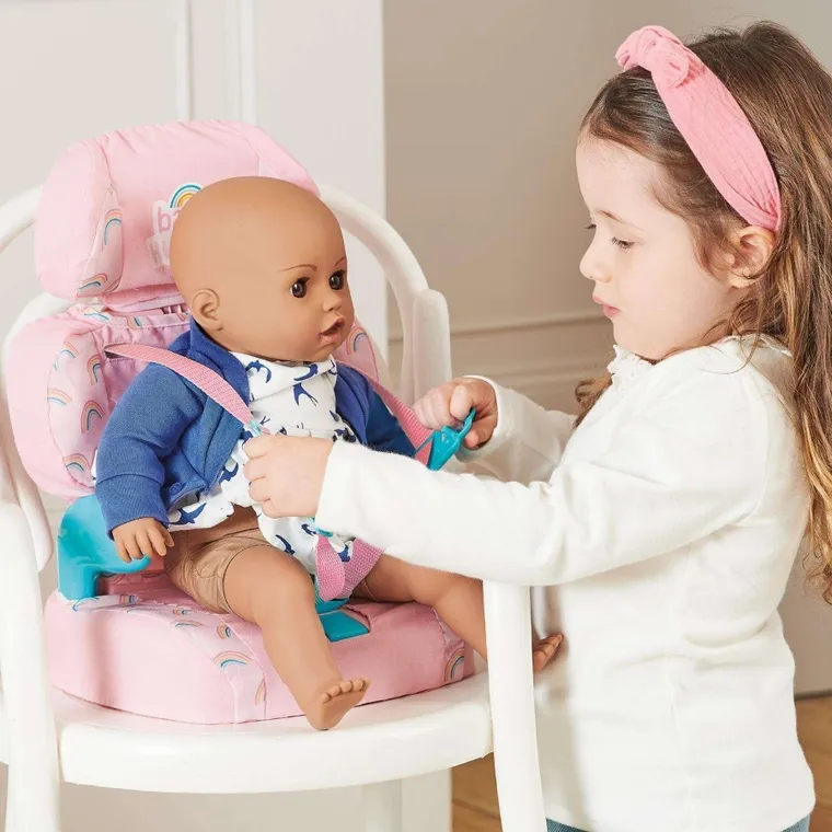 Casdon, Baby Huggles, fotelik samochodowy dla lalek, 46 cm