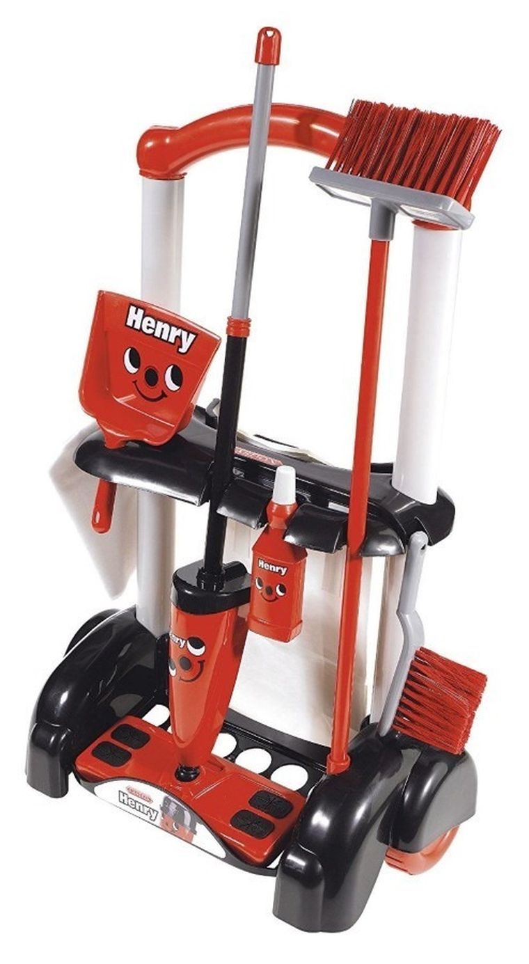 Casdon, Little Helper, Henry, wózek do sprzątania