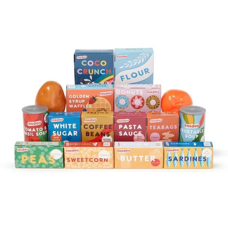 Casdon, wózek sklepowy z zakupami