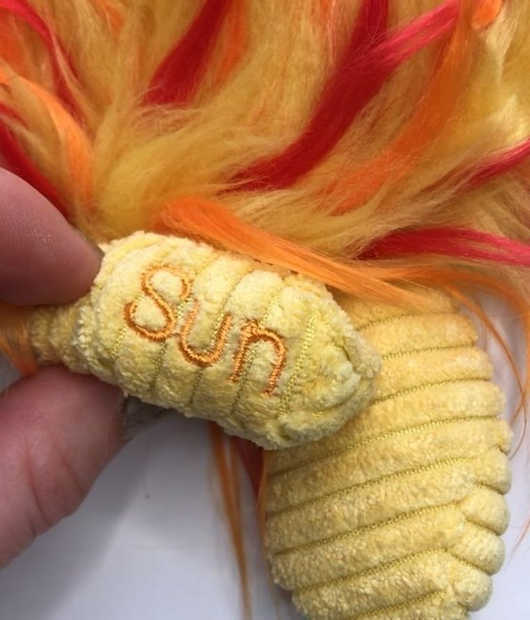 Celestial Buddies Planety, Pluszowa planeta, Słońce, zawieszka