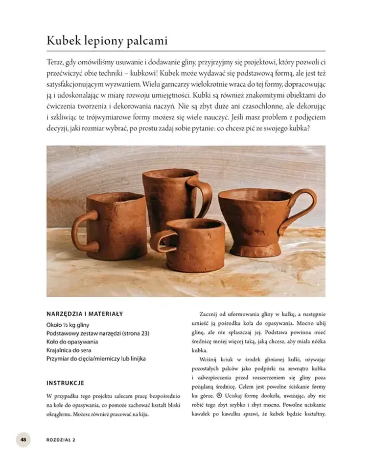 Ceramika. Praktyczny poradnik lepienia z gliny