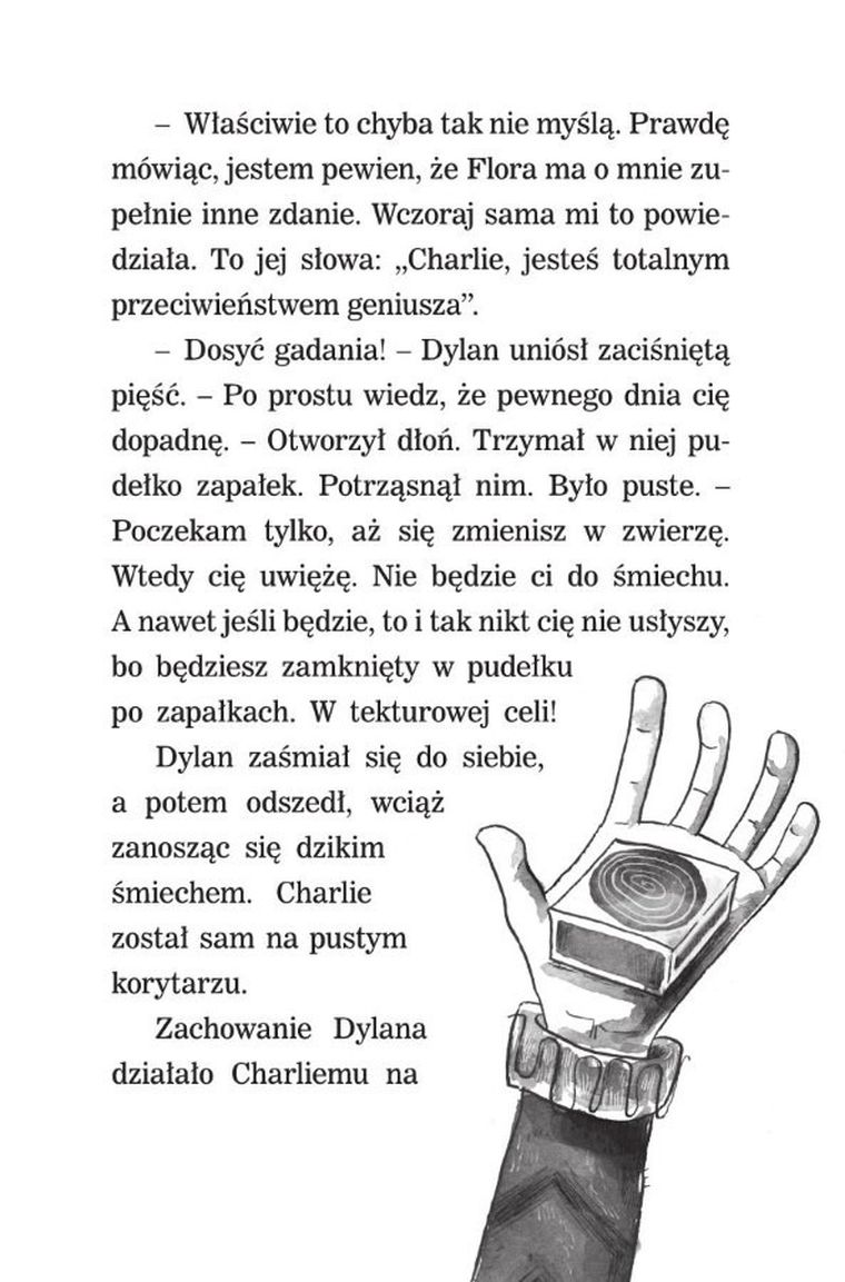 Charlie przemienia się w T-Rexa