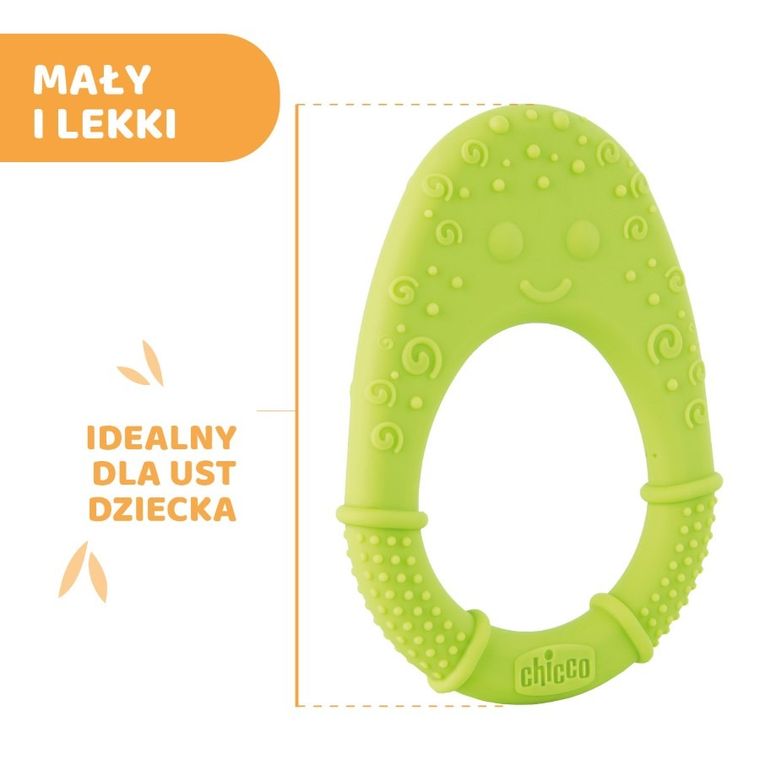 Chicco, Avokado, gryzak miękki, zielona