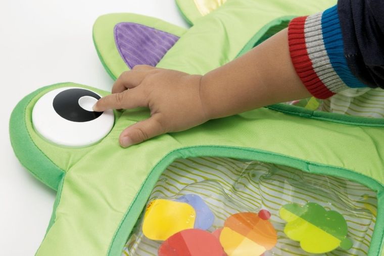 Chicco, Baby Sense & Focus, Krokodyl, sensoryczna mata wodna