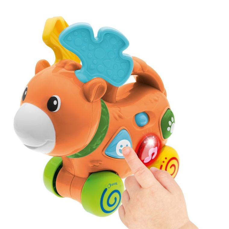 Chicco, Baby Sense & Focus, Łoś, zabawka interaktywna