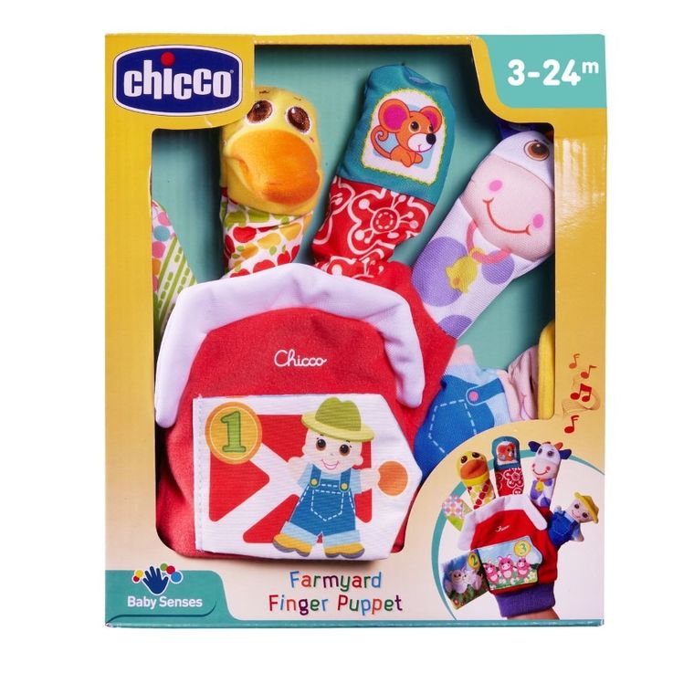 Chicco, Baby Senses, rękawiczka pacynka