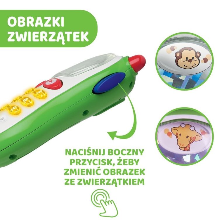 Chicco, Baby Senses, telefon z aparatem fotograficznym, zabawka interaktywna