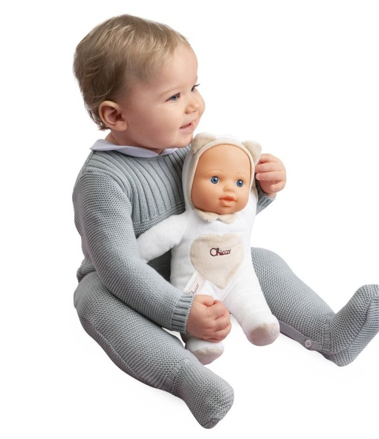 Chicco, Dolls, Moja Pierwsza Lalka, lalka bobas, beżowa