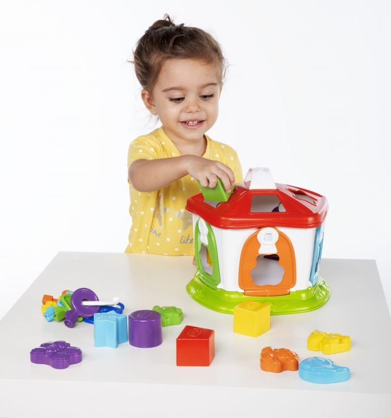 Chicco, Domek zwierząt 2w1, sorter