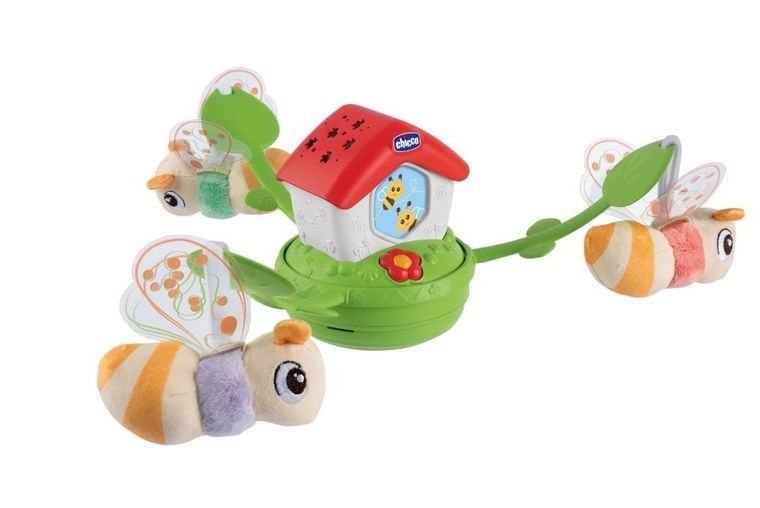 Chicco, Magic Forest, karuzela na łóżeczko, pszczółki