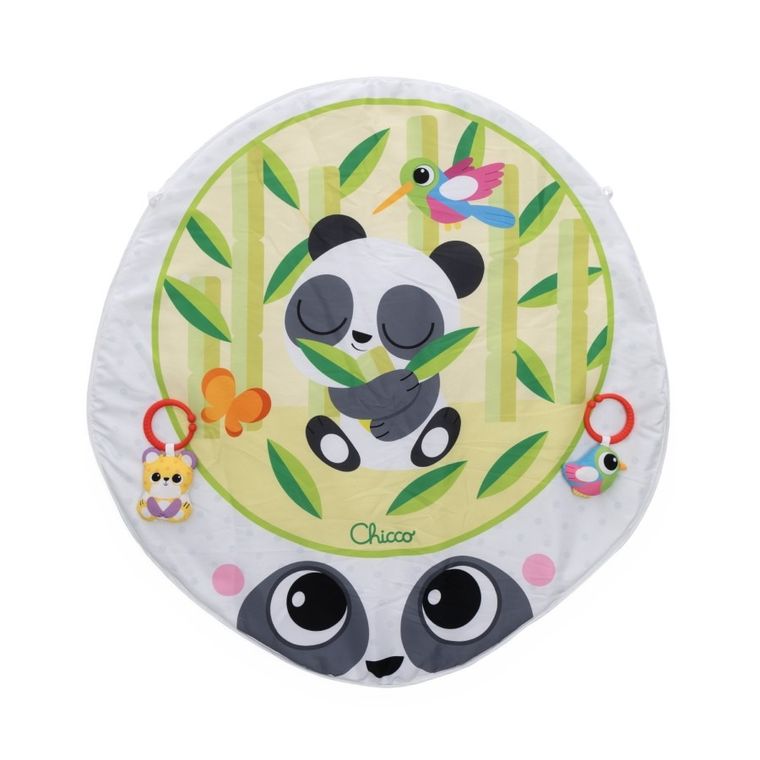 Chicco, Magic Forest, mata do zabawy 2w1, Panda