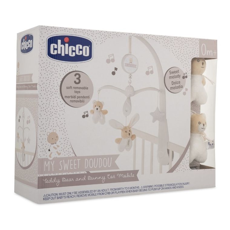 Chicco, My Sweet Dou Dou, Miś&Króliczek, karuzela