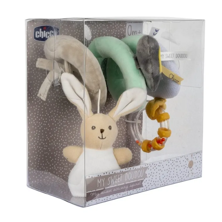 Chicco, My Sweet Dou Dou, zawieszka do wózka, spirala