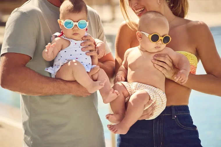 Chicco, okulary przeciwsłoneczne, mirror lenses, white, 0 m+